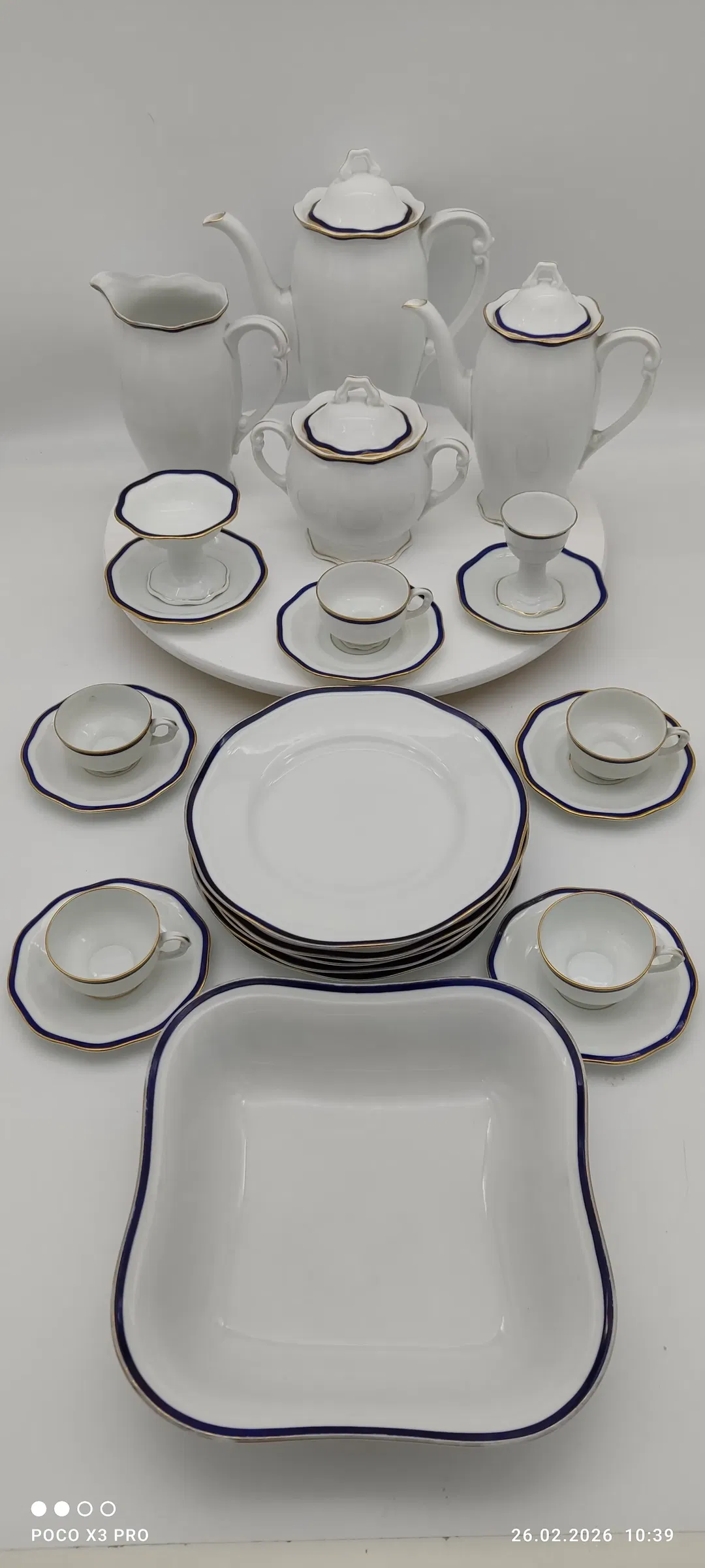 Pirken Hammer Porzellan Set aus Tschechoslowakei - Bild 1