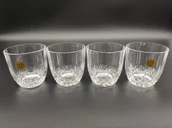 Gläserset / 4 Stk. Whiskygläser der Marke Capri Crystal Italy - Bild 2