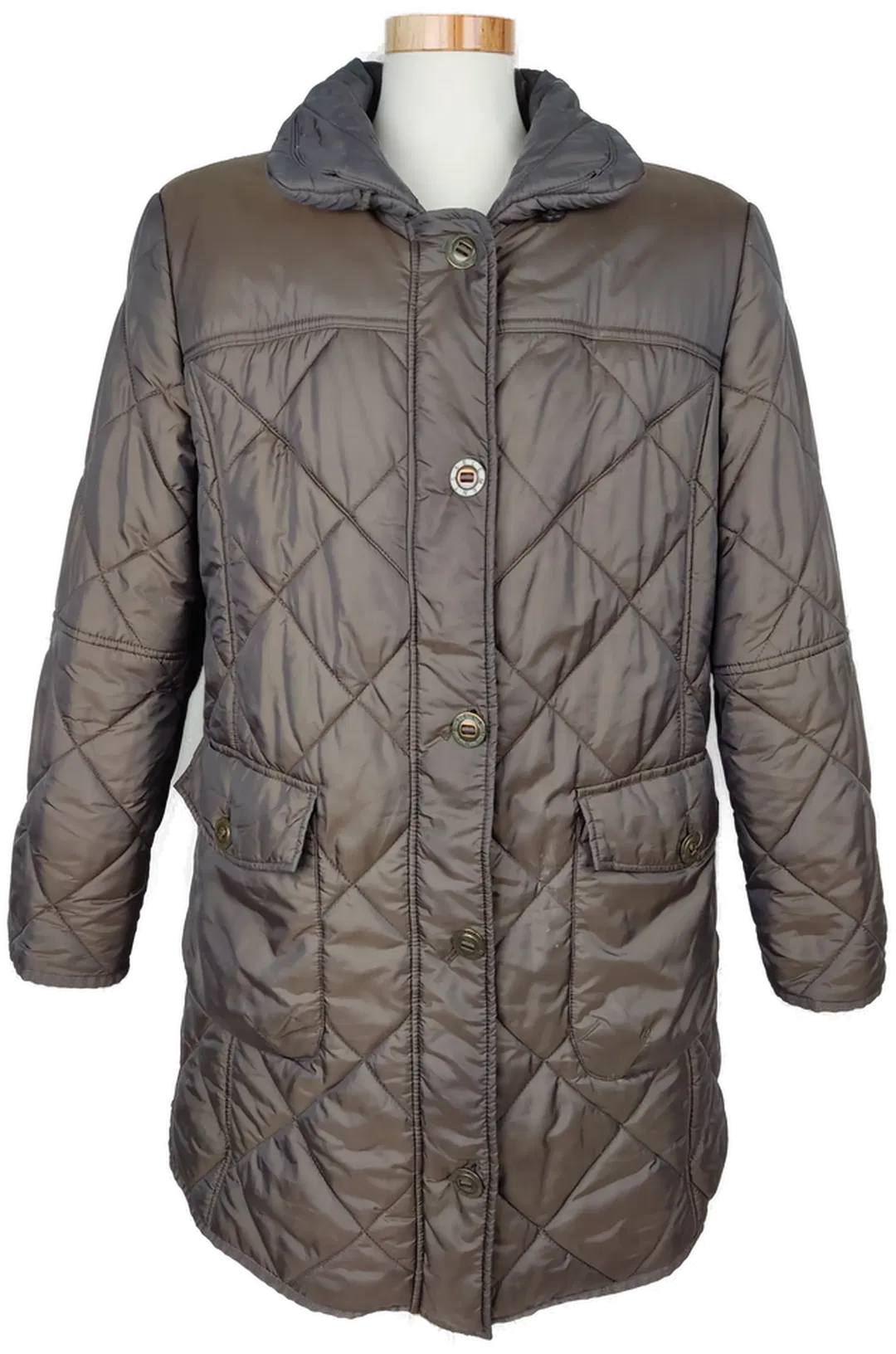 Lebek Damen Wintermantel, braun - Gr. XXXL - Bild 1
