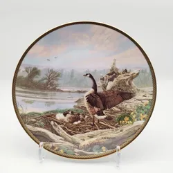 Sammlerteller Alan Bernard Porzellan At The Nest | Vintage-Schatz - Bild 1