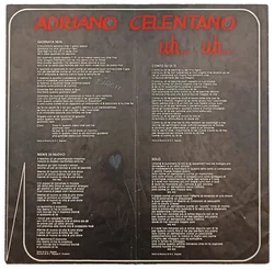  LP Vinyl Adriano Celentano 
