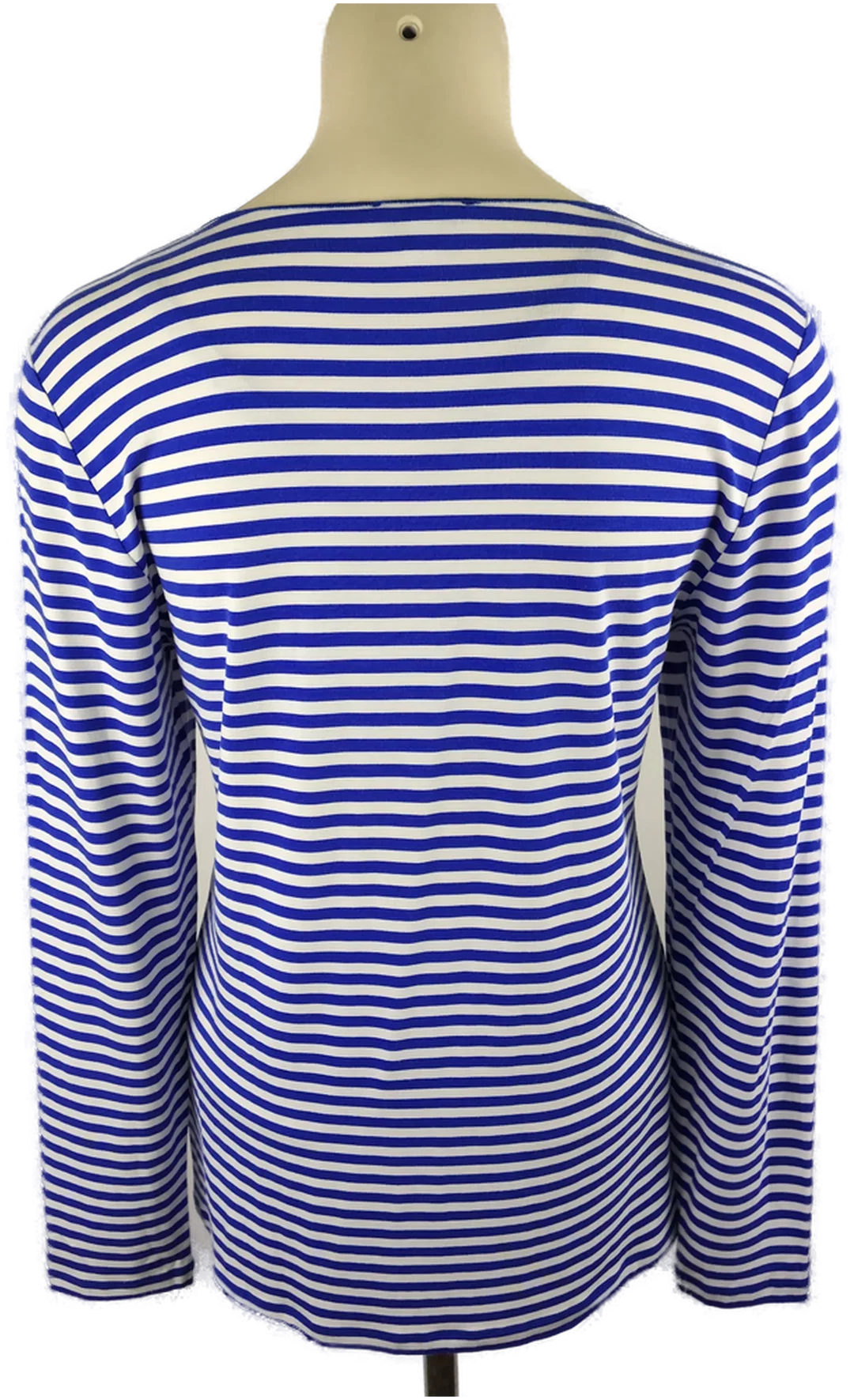 Street One Langarmshirt Blau-Weiß Gestreift | Casual-Klassiker – Bild 2