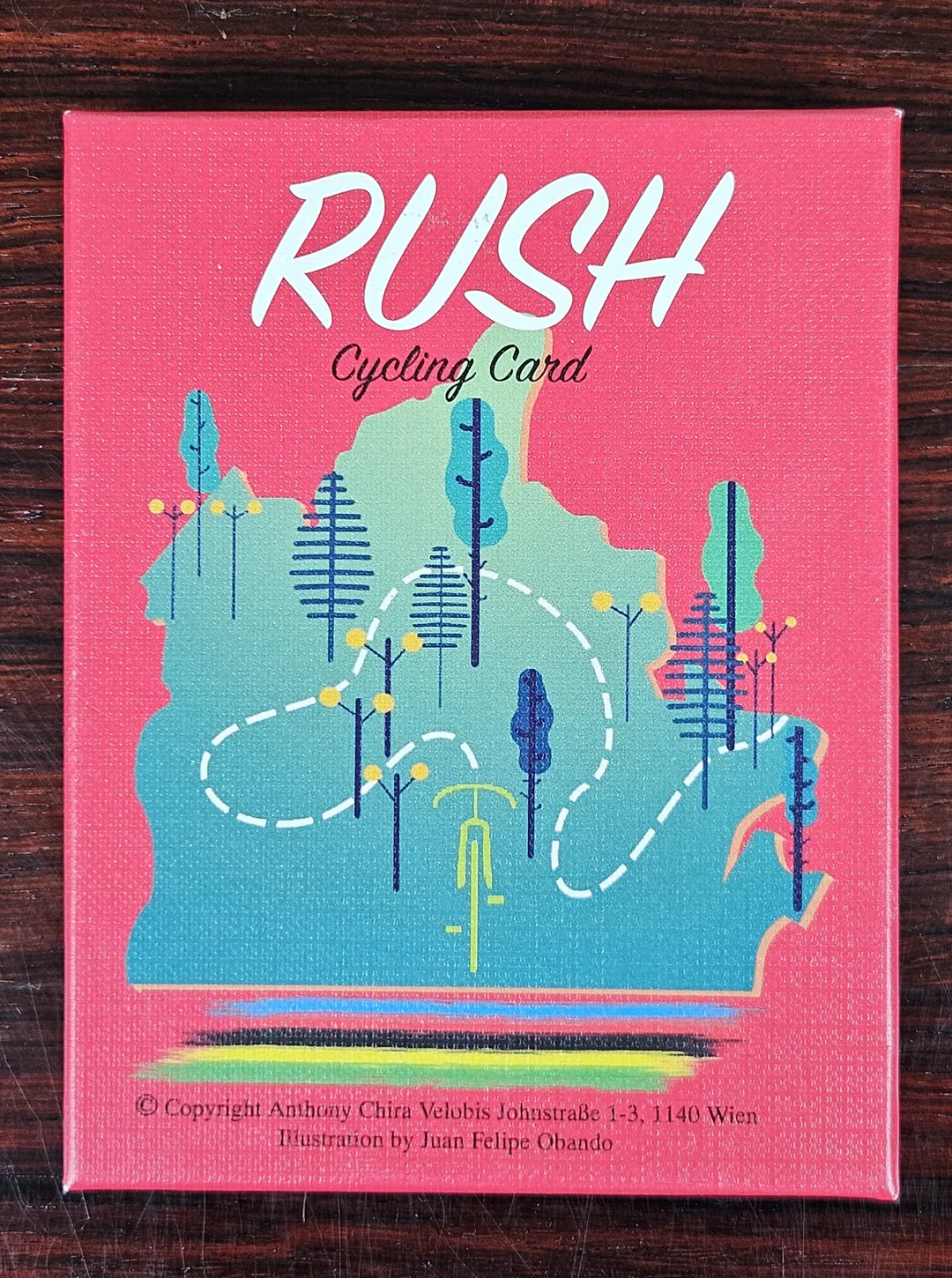 RUSH Cycling Card - Gesellschaftsspiel - Piantik  - Bild 1