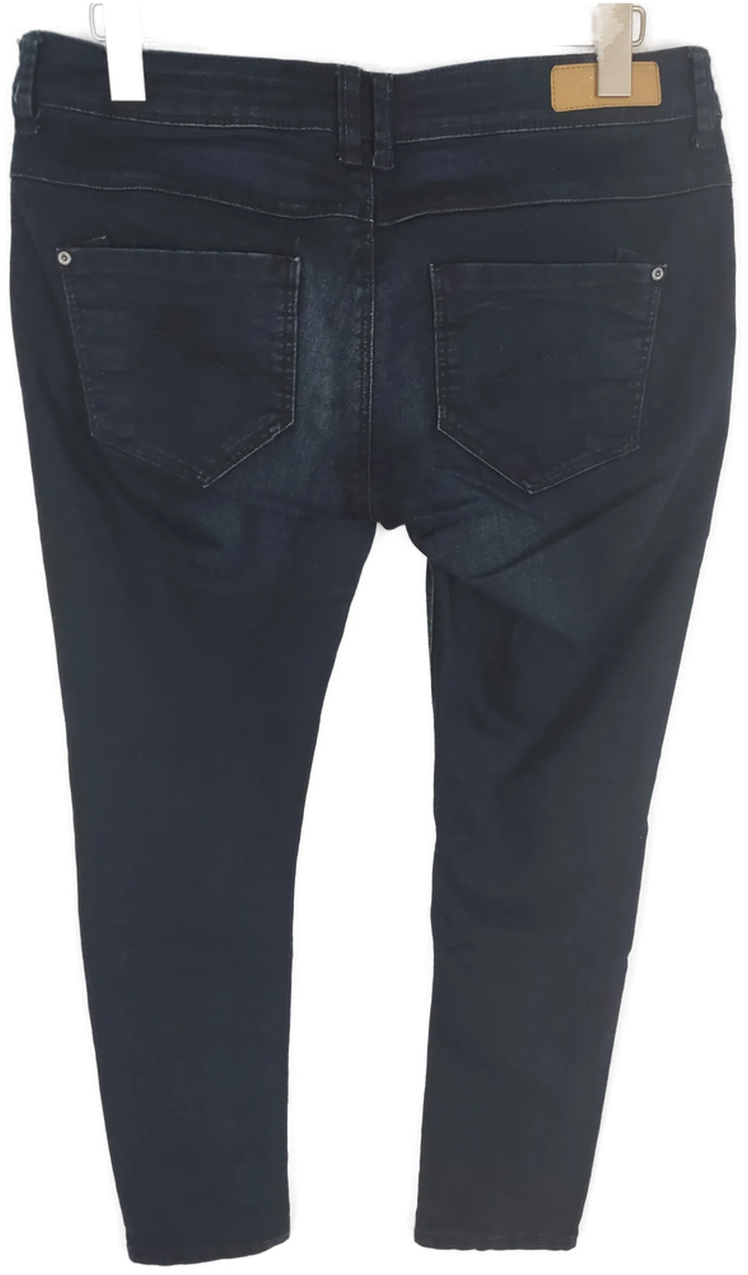 Damen Super Skinny Jeans mit Stretch in Dunkelblau, Größe 44 – Bild 2