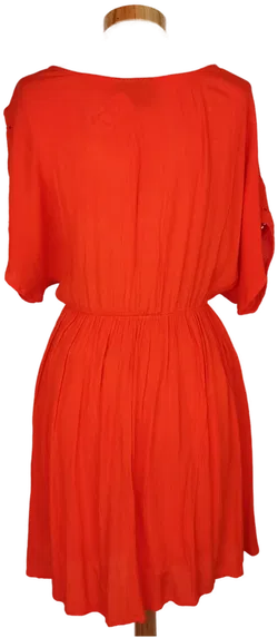 Vero Moda Damen Tunika orangerot - XS/34 - Bild 2