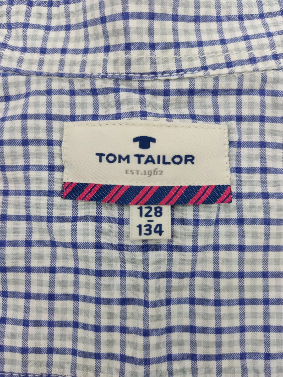 Tom Tailor Kinder Hemd blau Gr.128/134 – Bild 4