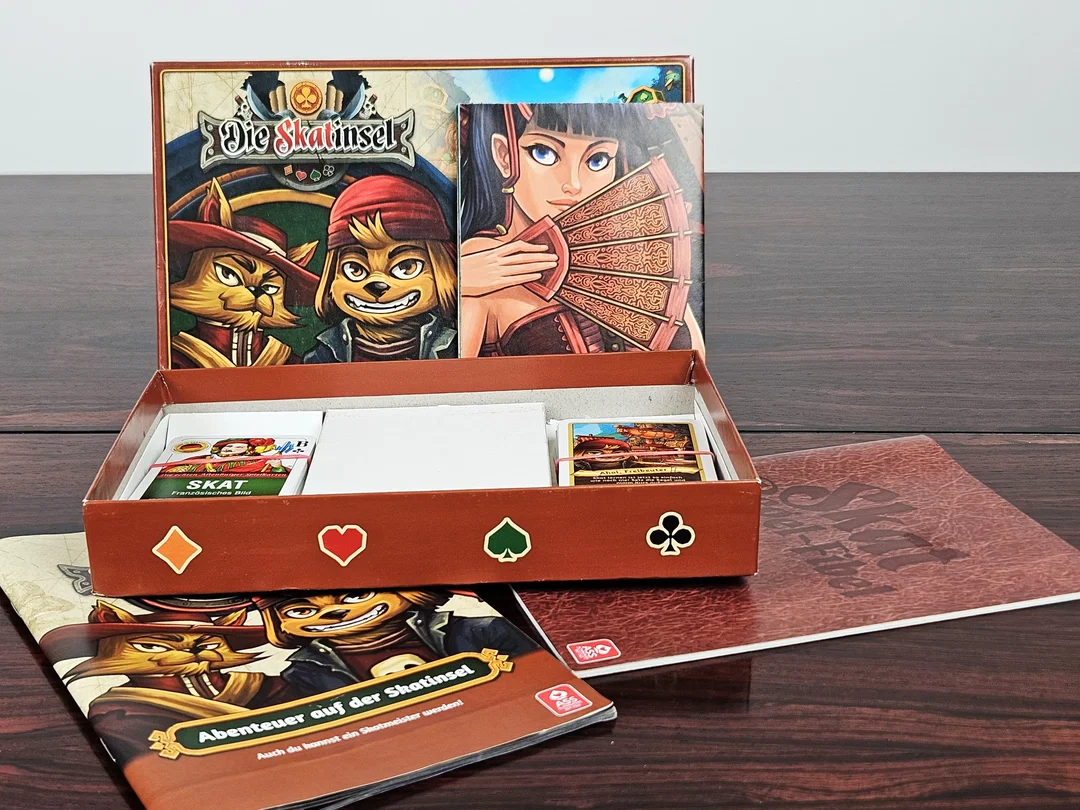 Die Skatinsel - Gesellschaftsspiel - ALTENBURGER  – Bild 3