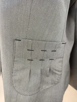 SA.HARA Damen Hosenanzug grau - XL/42 - Bild 5