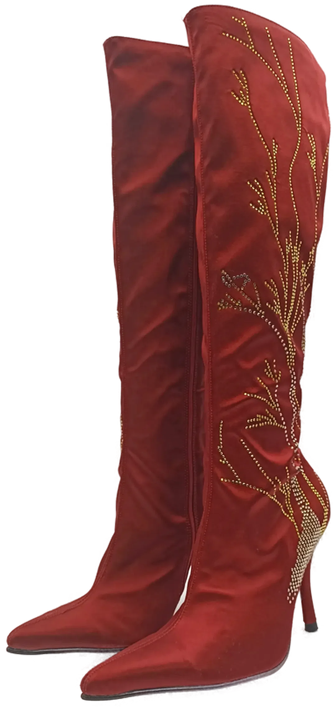 Vizzano Ana Hickmann Damenstiefel rot Gr. 37 - Bild 1