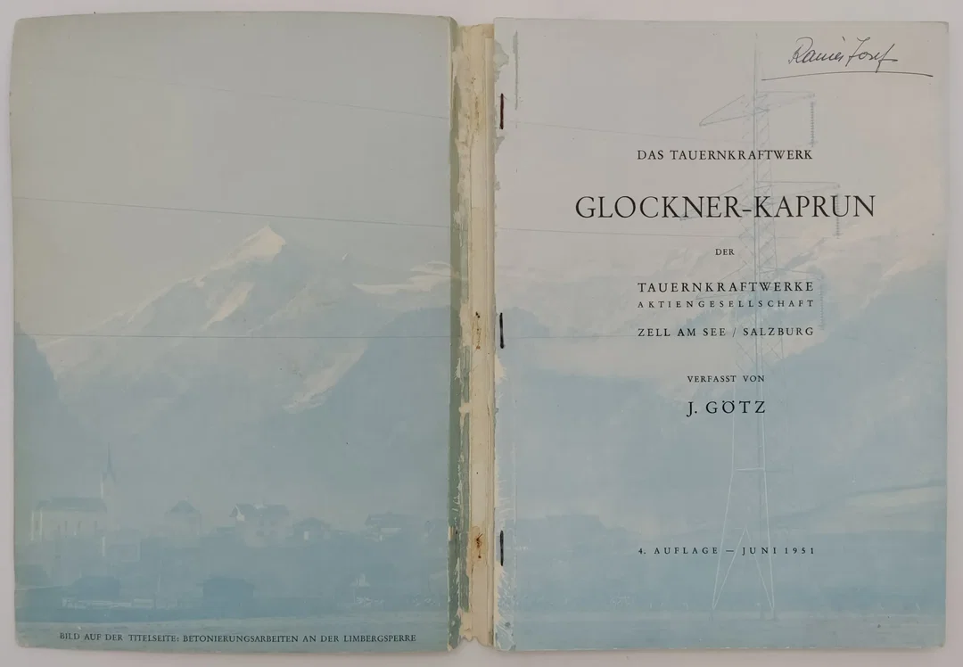 Das Tauernkraftwerk Glockner-Kaprun - 4. Auflage 1951 – Bild 3