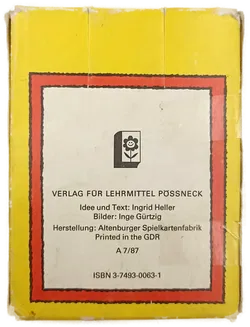 Verlag für Lehrmittel Pössneck: Vintage-Kartenspiel „Turnt alle mit!“ - Bild 3