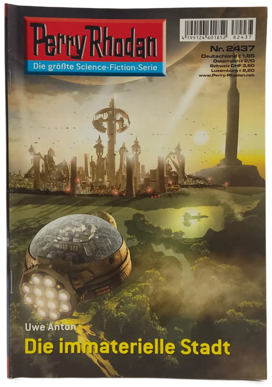 Romanheft Perry Rhodan Die immaterielle Stadt Erstauflage Nr. 2437 - Bild 2