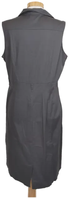 H&M Damen Kleid grau Gr. 44 - Bild 4