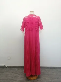 Abendkleid Shein Unifarben Maxikleid 40 | Eleganter Auftritt - Bild 1