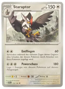 Pokémon Sammelkarte Phase2 Staraptor - Bild 1