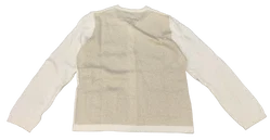 United Colors of Benetton Kinderstrickjacke weiß Gr. XXS – Vorschau 2