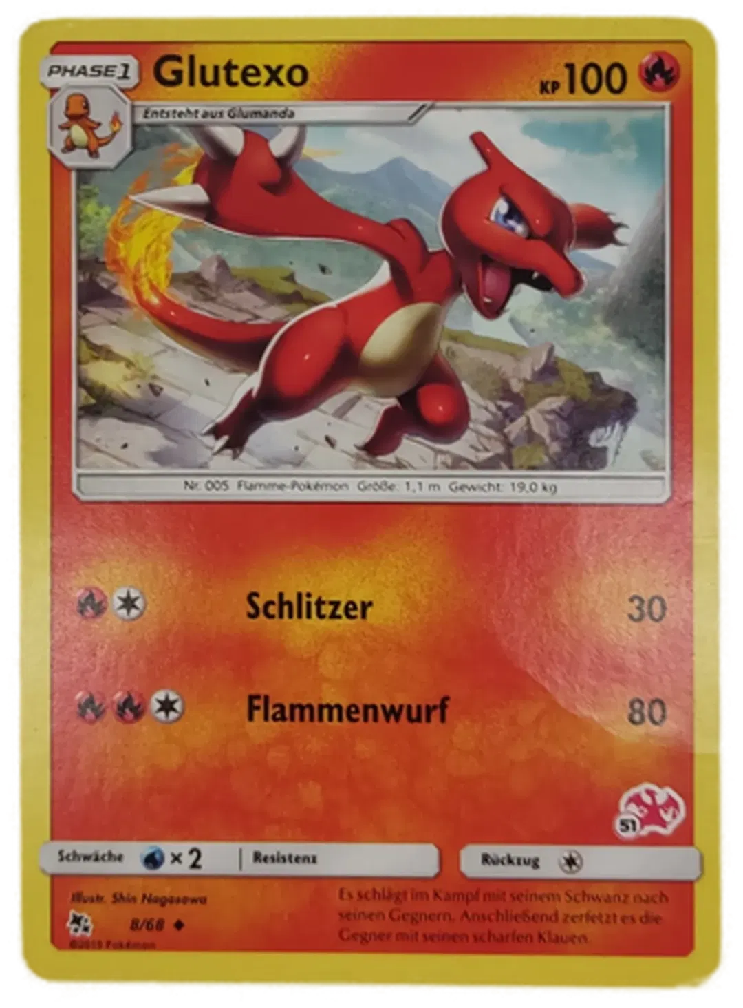  Pokémon Sammelkarte Glutexo Phase 1 - Bild 4