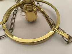 Hängelampe IKEA aus vermessingtem Metall - Bild 3