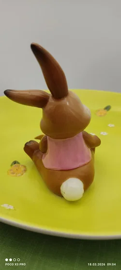 Goebel Porzellan-Osterschale Mit Hase Und Blüten | Frühlingsgrüße - Bild 4