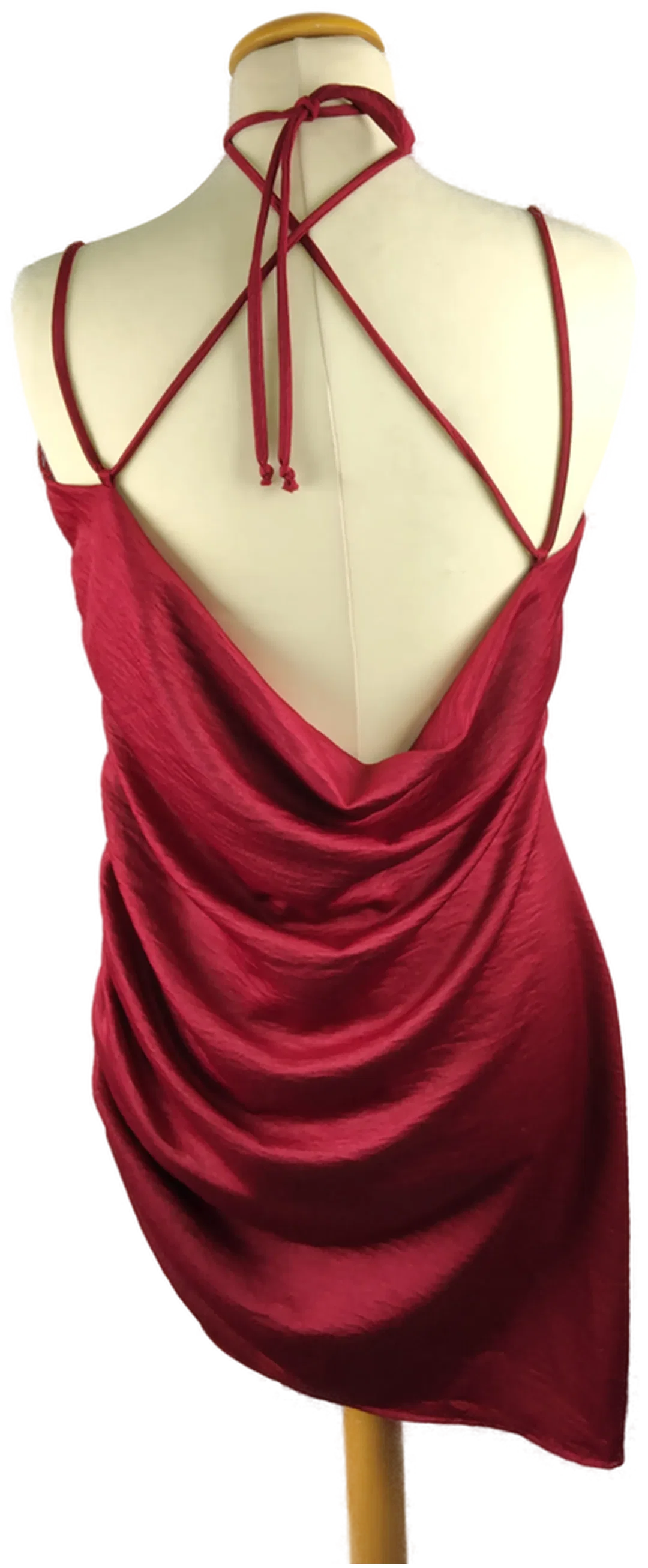 Minikleid Sonstige Größe 40 Polyester Uni | Neu Mit Etikett – Bild 3