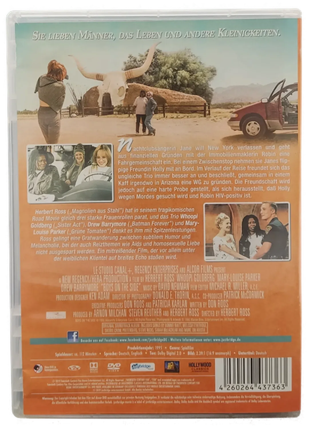 DVD "Boys on the Side" mit Whoopi Goldberg und Mary-Louise Parker – Bild 2