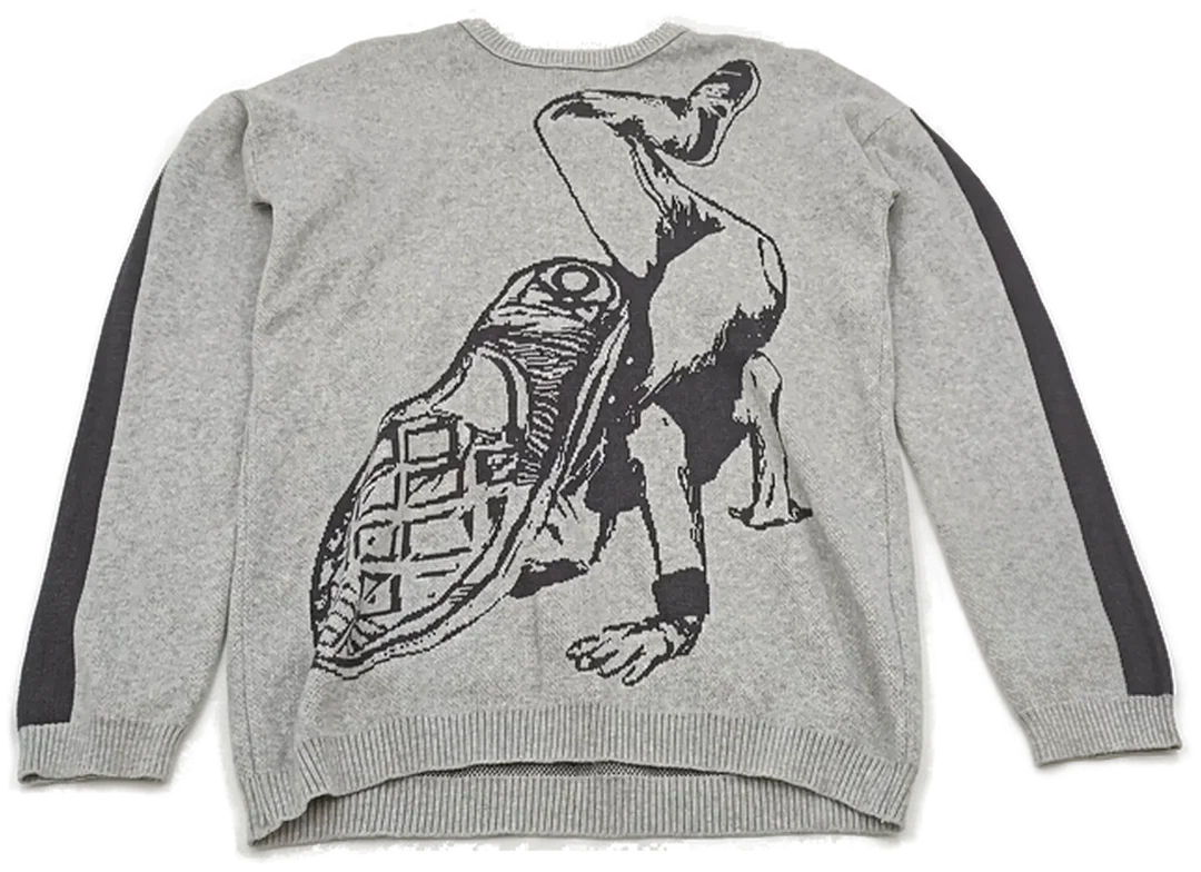 United Colors of Benetton Kinderpullover grau gemustert Gr. 3XL  - Bild 1
