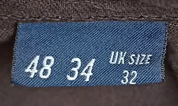 Trussardi Jeans Herren Jeans dunkelbraun Gr. M - Bild 5