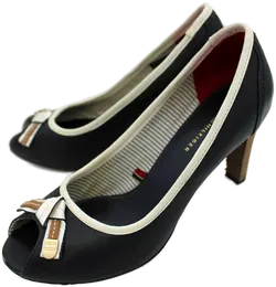 Tommy Hilfiger Pumps Charlotte 4 B – Gr. 38, Midnight, Leder, Originalkarton - Bild 2