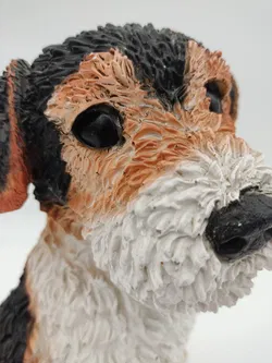 Vintage Airdale-Terrier-Welpen-Figur der Marke Castagna /  Italy 1988 - Bild 4