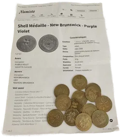 Werbemedaillen Shell aus Kanada - 13 Stück - Bild 4