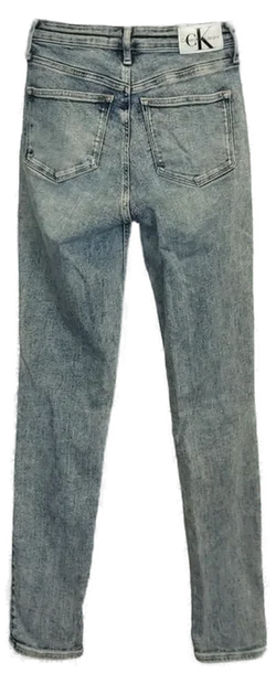 Calvin Klein Damen High Rise Skinny Jeans hellblau Gr. W28 X L32 – Vorschau 2