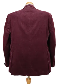 Club Royal Premium Herren Sakko, weinrot - Gr. XL - Bild 2