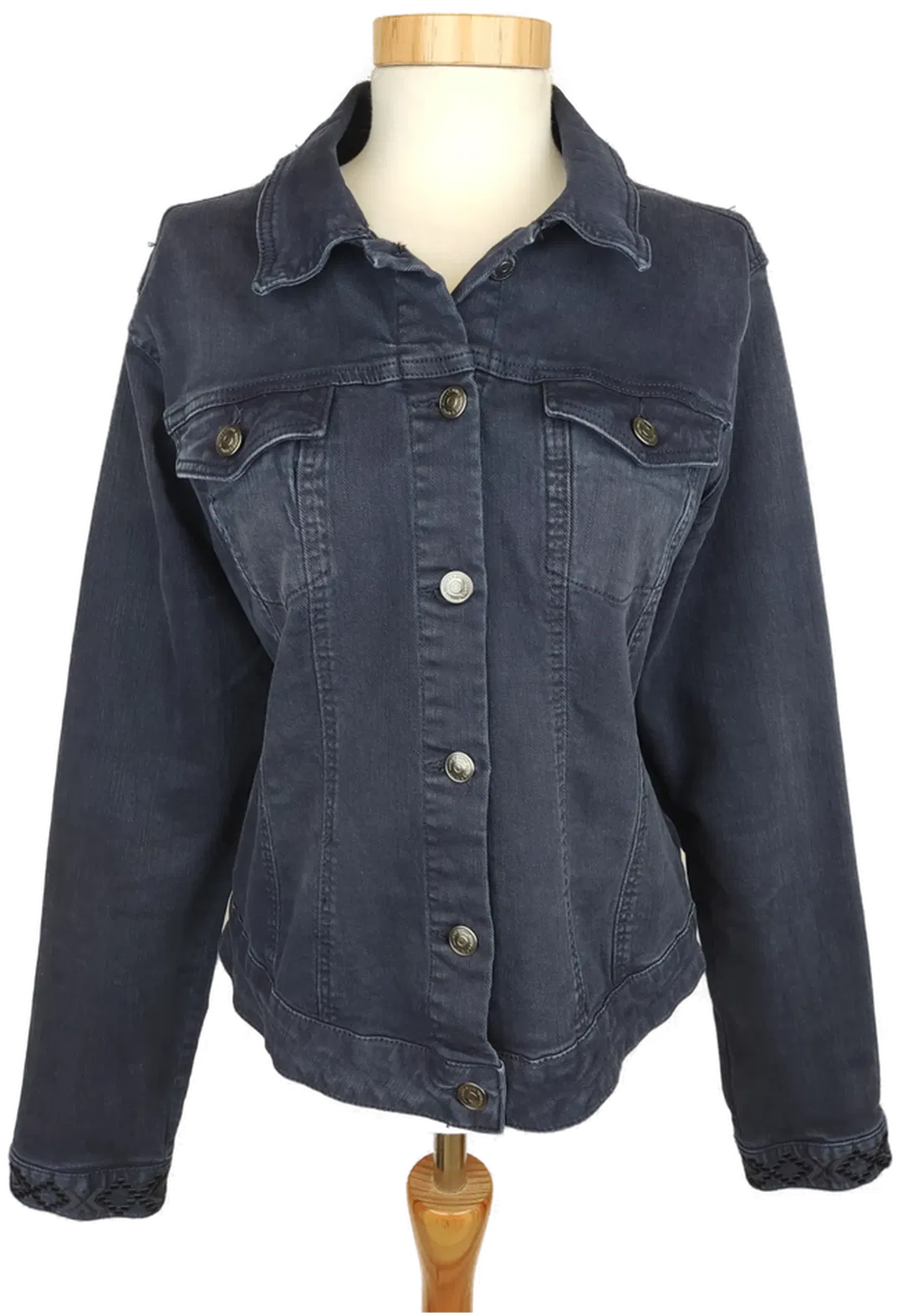 s.Oliver Damen Jeansjacke dunkelblau - L/40 - Bild 1