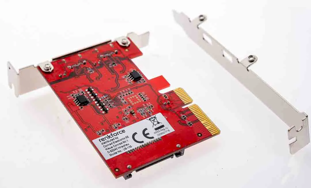 2 Port5 USB 3.1 Controllerkarte PCIe – Bild 2