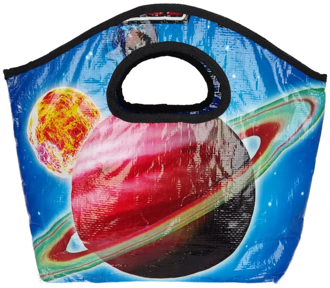 Rebagz Upcycling Damen Tragetasche bunt - Bild 1