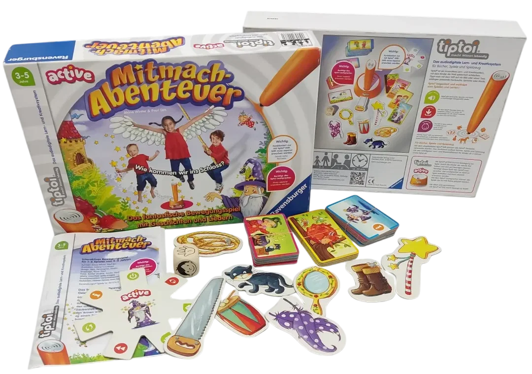 tiptoi® Active - Mitmach Abenteuer - Lernspiel - Ravensburger – Bild 2