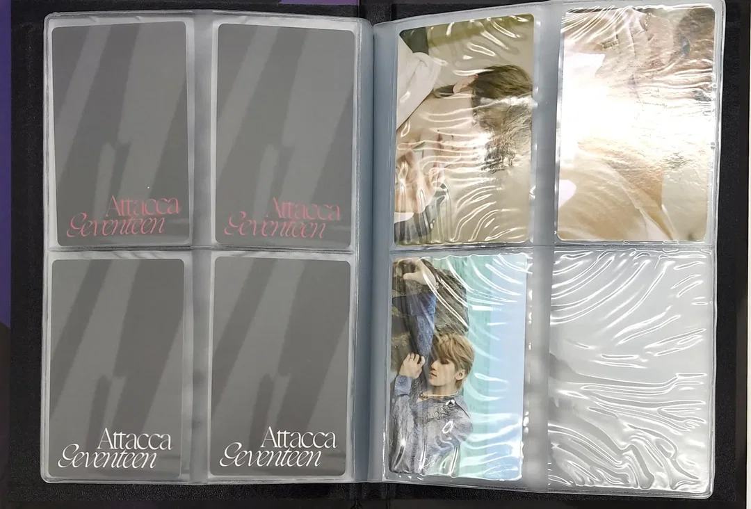 K-Pop - Seventeen - Attacca Seventeen - 9th Minialbum -  Carat Ver. - Photocard-Sammelbuch WOOZI - mit 15 Fotocards – Bild 3