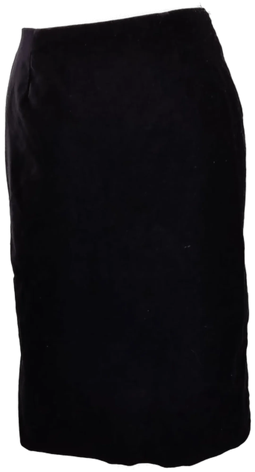 Samtrock 'Hennes collection', schwarz mit Zipp, Größe 36 - Bild 1