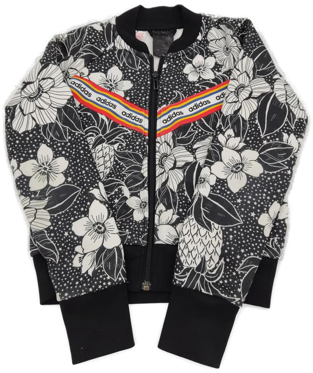 Adidas Kinder Jacke mehrfarbig Gr. 140 - Bild 4