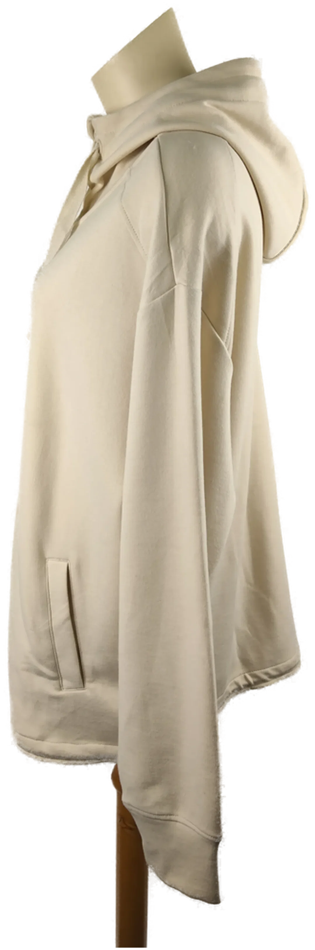 Damenweste Beige mit Kapuze, Gr. 44 | Sportlich – Bild 2