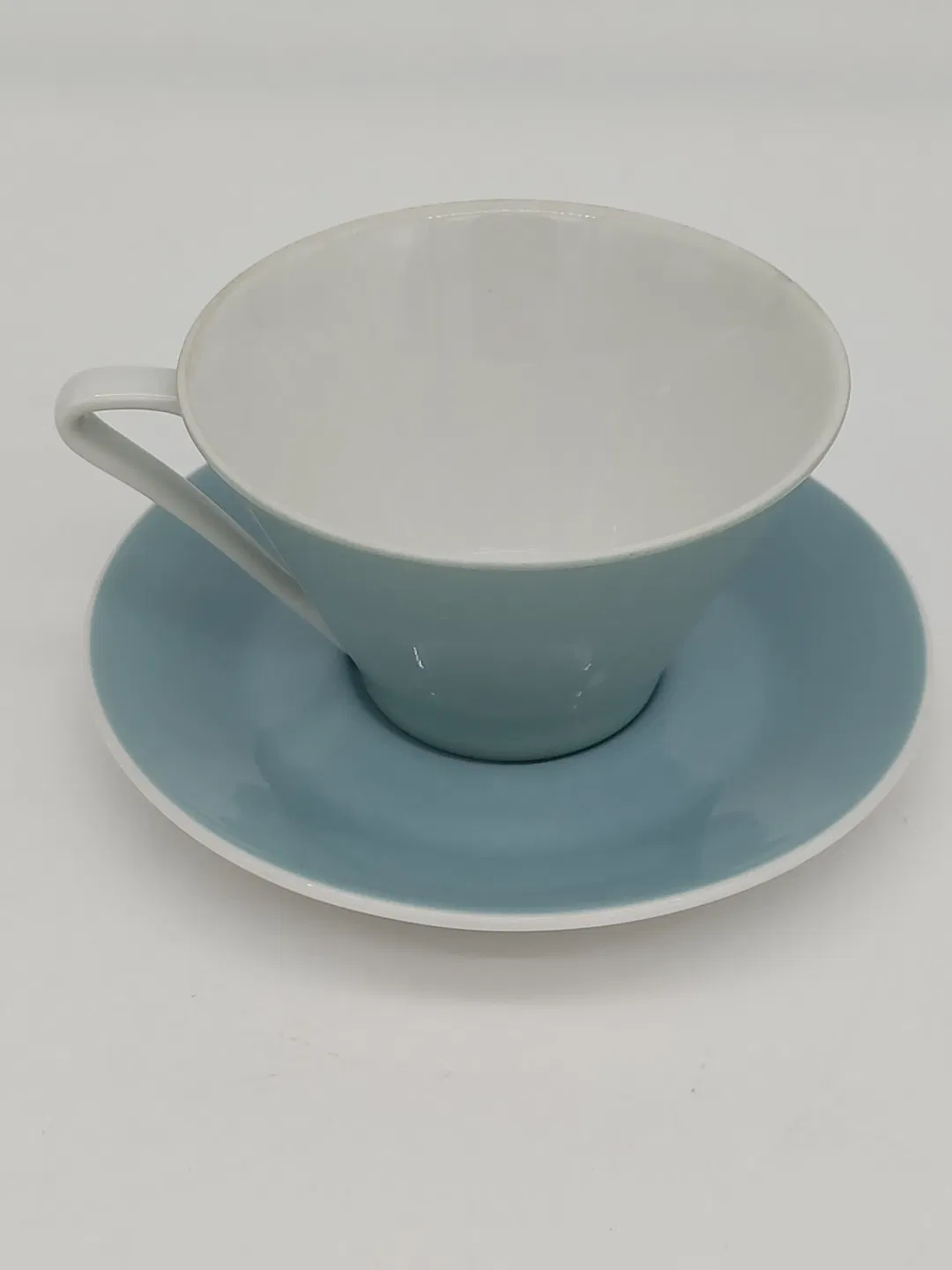 Lilienporzellan Kaffeetasse DAISY 18 - graublau - Bild 1