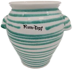 Gmundner Keramik - Grüngeflammt Rumtopf ohne Deckel - Bild 1