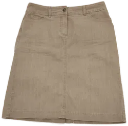 Gerry Weber Damen Jeans Rock Beige Gr. 38 - Bild 1