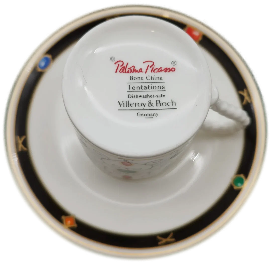 Villeroy & Boch Mokkatassen Porzellan, 2-tlg. | Design-Klassiker von Paloma Picasso  – Bild 5