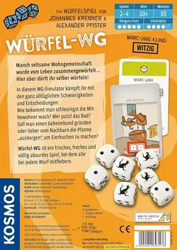 Kosmos Würfel-WG – Marc-Uwe Kling – Das Känguru-Spiel | Lustiges Würfelspiel | ab 10 Jahren | 2–4 Spieler - Bild 2