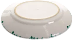 Gmundner Keramik Speiseplatte Oval - Grün Geflammt - Handbemalt - Vintage  - Bild 2