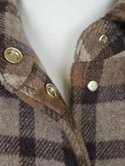 Marco O'Polo Herren Hemdjacke, braun - Gr. S - Bild 6