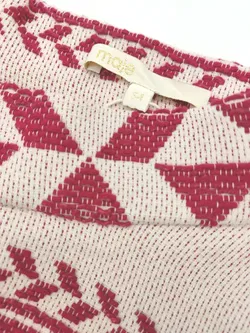 Maje Damen Rock, beige/rot - Gr. XS - Bild 4