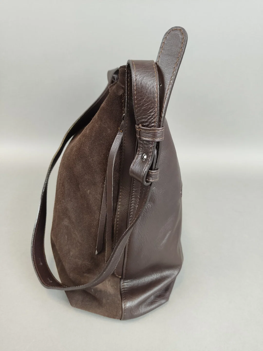 Salamander Tasche aus Rauleder - braun – Bild 2
