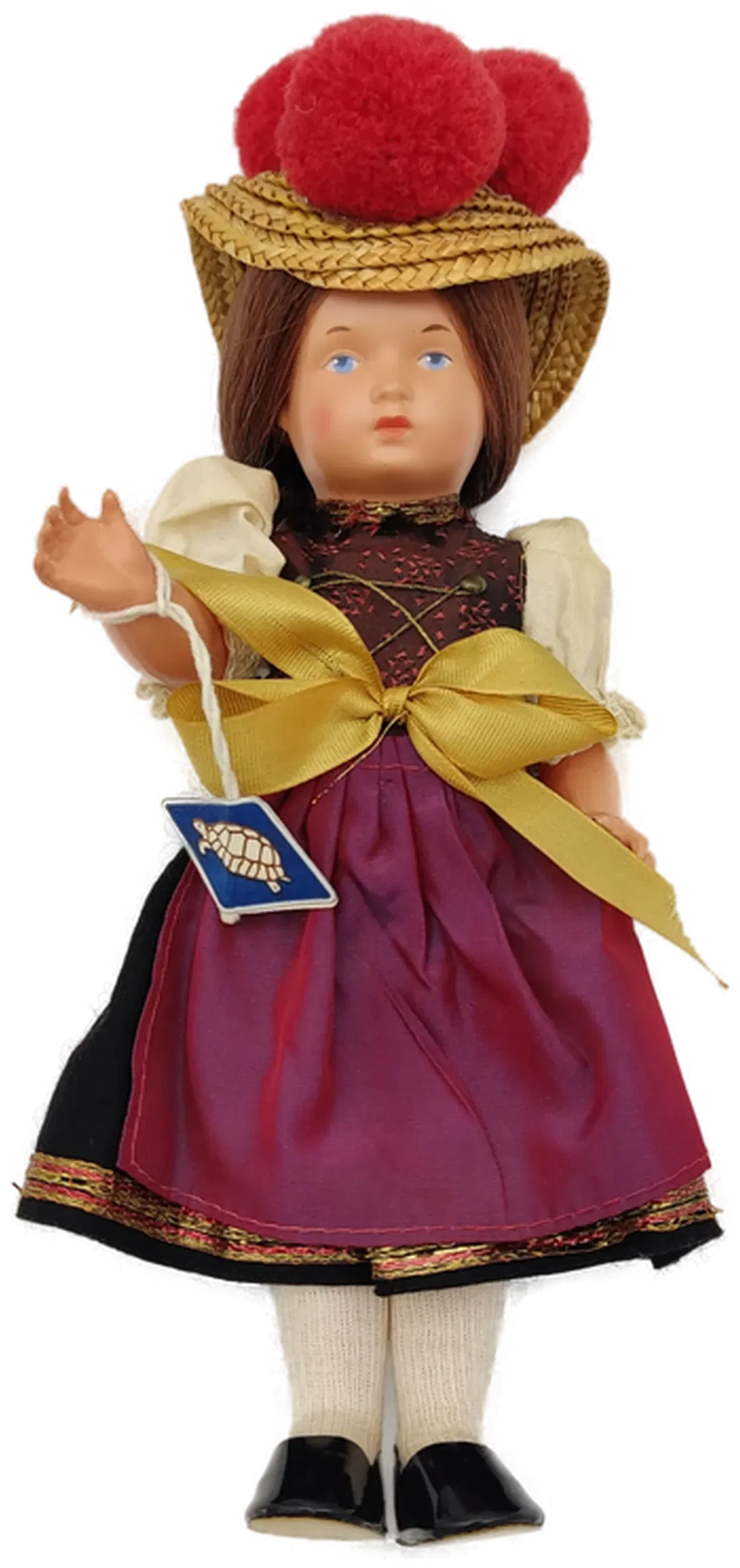 Schildkröt Puppe Tracht - H/25 cm - Bild 1